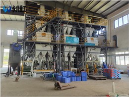 廣東佛山瓷磚膠/抗裂/石膏砂漿生產(chǎn)線